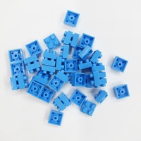 WZ10009 Briques de construction universelles en nano-diamant à petites particules, 2x2 trous, 8*8*5mm, 50g/345 pièces, 500G/sac, Jouets pour enfants