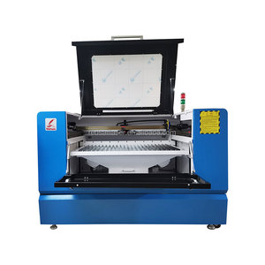 Máquina de grabado de corte láser 100W 6090 CO2 con enfoque automático y luz de advertencia de doble capa - Product Image 1