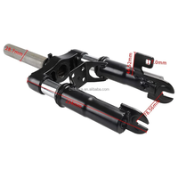 Ninebot MAX G30 G30D G30L elektrikli Scooter için modifiye şok emilimi ön çatal süspansiyon genişletilmiş Kickstand parçaları