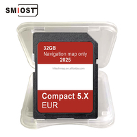SMIOST Android GPS Auto pour Micro Navigation CID carte mémoire SD pour Kia 5.X 32GB 2025 Europe Rio Optima