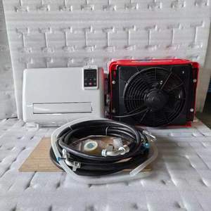 Di alta qualità 24V camion dormiente parcheggio refrigeratore aria kit 12v compressore cabina elettrica - Product Image 2