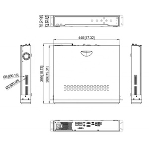 DS-7764NI-M4 64CH H.265 เครื่องบันทึกภาพ 64 ช่องสัญญาณ ความละเอียด 8K 32MP อินพุต 1.5U 4SATA NVR (สินค้ามีจำนวนจำกัดในสต็อก) (รุ่นไม่มีโลโก้) - Product Image 3