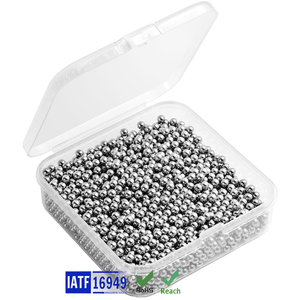 Bola de Acero Inoxidable G200, Material <span class=keywords><strong>AISI</strong></span> <span class=keywords><strong>420</strong></span>, 3/16 pulgadas (4.763 mm), Superficie Pulida, <span class=keywords><strong>Dureza</strong></span> <span class=keywords><strong>HRC</strong></span> 50-55, Duradera - Product Image 4