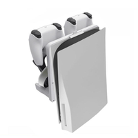 Chargeur de manette de jeu suspendu 4-en-1 pour PS5 pour PSVR2 Console VR Headset Charging Dock