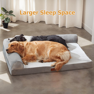 Orthopädisches <span class=keywords><strong>Memory</strong></span>-<span class=keywords><strong>Foam</strong></span> Winter-Haustierbett Luxuriöses Waschbares Flauschiges Hundebett mit Rutschfestem Boden Selbstheizende Beruhigende Matte - Product Image 2