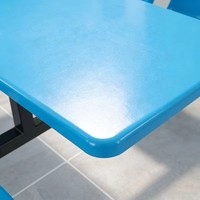 Mobilier de salle à manger moderne Table de salle à manger Chaise Table et chaise de cantine scolaire pour 4 6 8 personnes