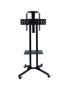 Giá Đỡ <span class=keywords><strong>TV</strong></span> Plasma <span class=keywords><strong>LCD</strong></span> Di Động Hiện Đại Nội Thất Chất Lượng Cao Thiết Kế/Giá Đỡ <span class=keywords><strong>TV</strong></span> Màu Đen Bằng Kim Loại Di Động Gắn Sàn - Product Image 4