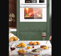 Four à grande capacité de 60000 ml avec ventilateur de convection et fonction vapeur, four combiné vapeur intégré haute puissance de 2100 W