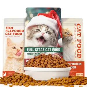 Factory Direct Export cat food Multiple Shapes Multiple flavors cat dry food 10kg 20kg High Protein Organic