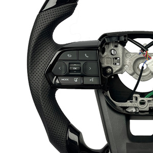 Volant de style sport en bois de pêche modifié <span class=keywords><strong>Toyota</strong></span> ZC-LC300-M - Product Image 4