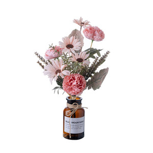 CallaFloral Ramo de Margaritas Artificiales de Tela Plástica Tejida para Decoración de Bodas y Hogar CF01218C - Product Image 5