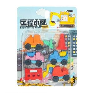 Borrador Promocional de Goma TPR con Forma de Coche de Ingeniería 3D, Duradero, Creativo, Bonito, para Material Escolar y Papelería Infantil - Product Image 1