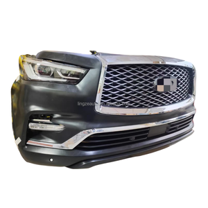 Pare-chocs avant pour Infiniti <span class=keywords><strong>QX80</strong></span> 2018-2024, ensemble de pare-chocs Infiniti Z62, calandre Infiniti, capot Z62, vente directe - Product Image 3