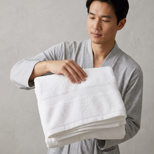 Solid Color Cotton Hand <b>Bath</b> <b>Towel</b> Rectangle Woven Absorbent Home Use Adult - Product Image 1