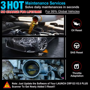 سعر تنافسي إطلاق CRP123 V2.0 PLUS وظيفة كاملة OBD2 ماسح ضوئي جديد WiFi أداة تشخيص السيارة - Product Image 3