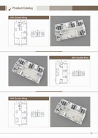 Maison modulaire préfabriquée de luxe de 40 pieds, design intérieur personnalisé avec 3, 4 ou 5 chambres et mobilier complet pour la vie de famille