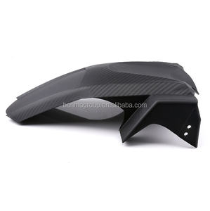 Accesorios de la motocicleta de fibra de carbono de Splash Guard trasero guardabarros para NMAX 155 16-18 - Product Image 2