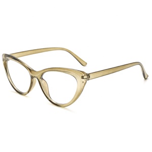 Hợp thời trang Cat Eye máy tính Kính mắt khung hợp thời trang màu đen chống ánh sáng màu xanh kính mắt quang học biểu tượng tùy chỉnh - Product Image 5