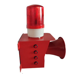 Dispositif d'alarme sonore et lumineux industriel Shangwei Jiuzhou 20W 120Db rouge pour les élévateurs de chantier - Product Image 3