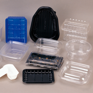 Automatic <strong>Plastic</strong> <strong>Container</strong> Thermoforming <strong>Machine</strong> with Motor for PP/PS/PVC/BOPS Materials - Product Image 2