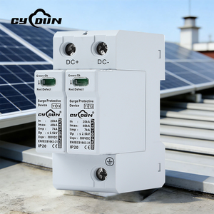 อุปกรณ์ป้องกันไฟกระชาก DC SPD Uc 500V 800V 1000V แบบ <span class=keywords><strong>2</strong></span> ขั้ว IP20 Type1+<span class=keywords><strong>2</strong></span> 20kA-40kA Cooper  ราคาดี - Product Image 3