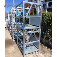 Kunden spezifische stapelbare Gabelstapler bewegliche sichere Transport lager Fabrik Lagerung LPG Zylinder Rack