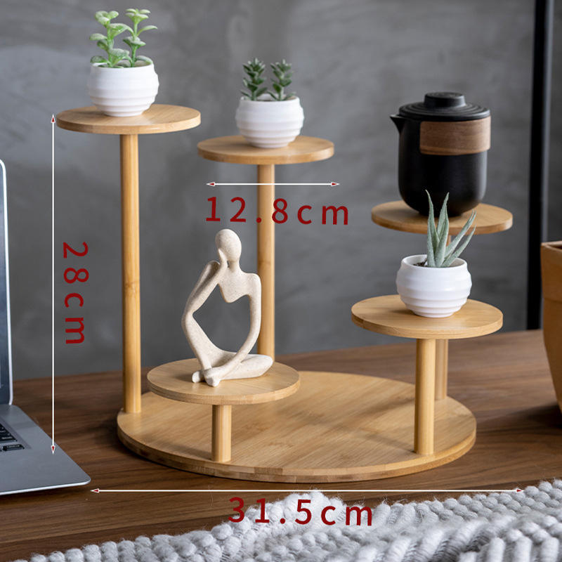 ขาตั้งดอกไม้ทรงกลมขนาดใหญ่ 5 ชิ้น