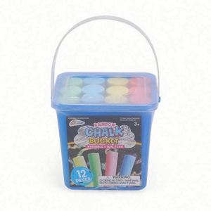 Craie de gypse sans poussière pour art mural extérieur, non toxique, épaisse, géante, pour trottoir, tableau noir, aire de jeux, rue, facilement lavable - Product Image 5