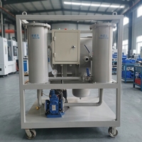 Machine de purification de carburant coalescente ZJD-F, purificateur portable d'huile légère pour le traitement de la déshydratation du diesel, de l'essence et du kérosène