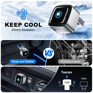 <span class=keywords><strong>2</strong></span> 合 1 车载 Android Auto 无线适配器 5.8ghz Wifi Ios USB 无线迷你 Carplay 适配器 适用于苹果 Android 手机 - Product Image 4