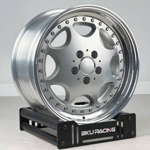 Jantes Bku forgées en 3 parties <span class=keywords><strong>5x112</strong></span> 17 18 19 pouces Ba Rock pour Mercedes 450SEL W123 W107 W108 W114 W115, jantes en alliage polies - Product Image 4