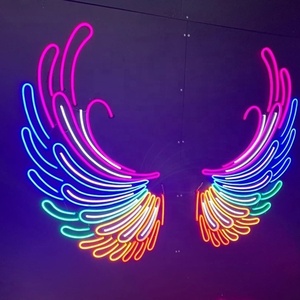 Luckyysign-<span class=keywords><strong>ampoule</strong></span> Led avec Logo, rétroéclairage, pour magasin de barbier, salles de bains, éclairage clignotant, <span class=keywords><strong>ampoule</strong></span> avec lettres, néon en acrylique - Product Image 1