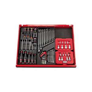 USAG - U06010009 ASSORTMENT WITH <b>TORX</b>® <b>SOCKETS</b> IN MODULAR BOX (16 PCS.) - EAN 8001150000492 RATCHET AND <b>SOCKET</b> <b>SETS</b> 1/4" - Product Image 2