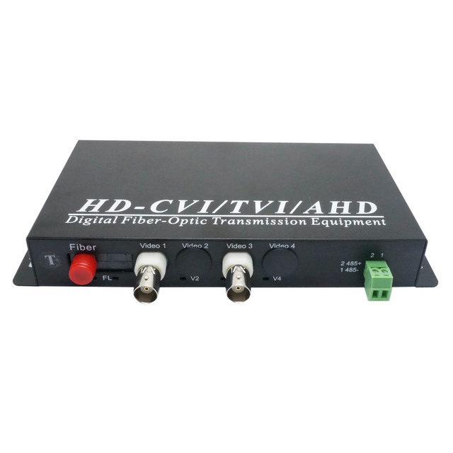 1080p 2 Channel Video Transmitter HD Video Converter Media Converter Fiber to Video With RS485