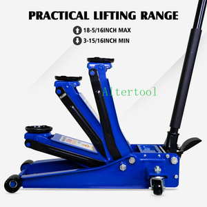 Altertool Floor Jack Auto Repair 3Ton Portable <span class=keywords><strong>Manual</strong></span> Steel Car Repair Jack Carro hidráulico Floor Jack para elevación <span class=keywords><strong>de</strong></span> automóviles en venta - Product Image 5