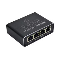 고속 1000Mbps 1 ~ 4 RJ45 인터넷 분배기 RJ45 분배기 네트워크 어댑터 기가비트 변환기