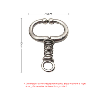 Anillo Nasal <span class=keywords><strong>de</strong></span> Acero Inoxidable <span class=keywords><strong>de</strong></span> Nueva Condición, Fácil <span class=keywords><strong>de</strong></span> Usar, para Ganado, Anillo <span class=keywords><strong>de</strong></span> Tracción para Terneros y Equipo <span class=keywords><strong>de</strong></span> Ganadería - Product Image 2