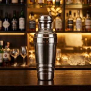 Stainless Steel Eco-Friendly Modern Cocktail Shaker 550ml Classic <b>Bar</b> <b>Tool</b> Durable Design - Product Image 4