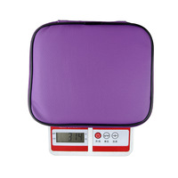 Ensemble d'aiguilles à tricoter circulaires interchangeables, 13 paires, détachables, avec sac de rangement doux violet pour tricoter des pulls, des écharpes, du tissage DIY