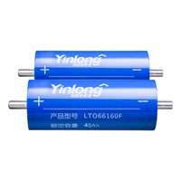 Baterías de Titanato de Litio Yinglong 2.3V 45Ah IMR 18650 LTO, Celdas de Batería de Grado Industrial con Descarga de 10C para Audio de Automóvil, UPS y Almacenamiento de Energía