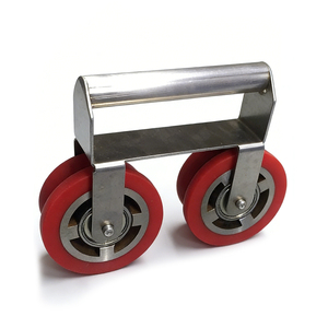 Luxuriöses Hochleistungs-Lenkrollenrad Polyurethan-Beschichtet Hohe Festigkeit Geräuscharmer Betrieb Präzisionsrotation - Product Image 2