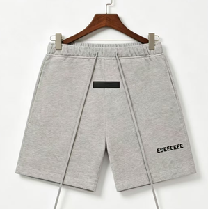 Shorts Homme Grande Taille Imprimé Motif Coupe Slim Décontracté Cordon de Serrage Taille Mi-Haute Collection Été SS23 Vente Directe Usine Prix Abordable - Product Image 3