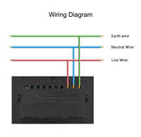 Interrupteur intelligent Tuya WiFi ZigBee avec statistiques de consommation d'énergie, 20A, USB Type C, panneau en verre, 110V-240V, pour maison, extérieur, garage, hôtel, voiture