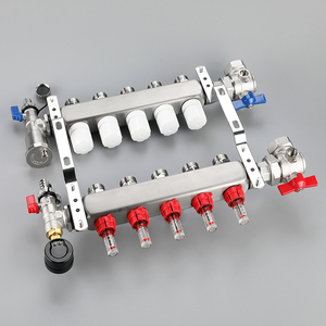 Solución Moderna y Flexible para Calefacción por <span class=keywords><strong>Suelo</strong></span> <span class=keywords><strong>Radiante</strong></span>, Colector de Acero Inoxidable de <span class=keywords><strong>3</strong></span>/4" con 2-8 Vías, Económico, para Uso en Hoteles y Apartamentos - Product Image 6