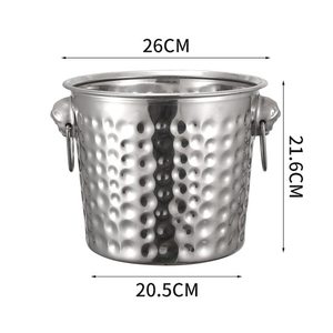 Tùy chỉnh 3/5/7L kim loại thép không gỉ sang trọng số lượng lớn Bạc rượu sâm banh Bar Cooler bia Xô đá - Product Image 6