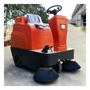 Cophilo CS1250 three-wheels indoor and outdoor Road Sweeper Machine Sweeping Earth Machine Ride on Floor Sweeper Machine