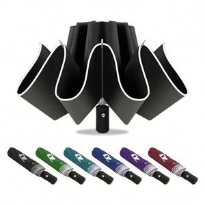 Vente flash - Parapluie pliable compact de haute qualité, personnalisable avec logo, impression de logo sur mesure - Product Image 6