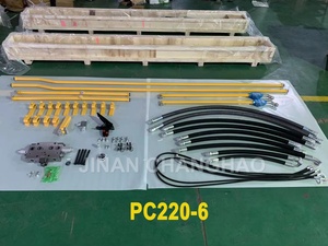 ชุดติดตั้งไฮดรอลิกเบรกเกอร์ PC120 PC220 PC300 PC400 ชุดสายไฮดรอลิกสำหรับหัวเจาะ ชุดท่อเสริมสำหรับรถขุด - Product Image 4