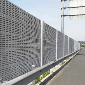 Barrera Acústica de Aluminio de Diseño Moderno <span class=keywords><strong>para</strong></span> Exteriores, <span class=keywords><strong>Panel</strong></span> Acústico <span class=keywords><strong>para</strong></span> Carreteras y Autopistas, Protección Contra el Ruido - Product Image 2