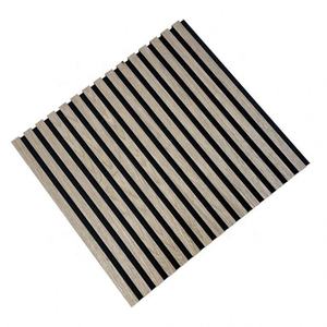 Panneau acoustique en bois de chêne de style moderne, finition placage, salon, chambre à coucher, salle de sport, absorption acoustique hautement efficace, hôtel NRC 1.0 - Product Image 6